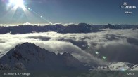Archiv Foto Webcam St. Anton: Ausblick Valluga 08:00