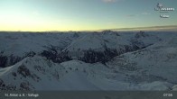 Archived image Webcam Valluga mountain in St. Anton 07:00