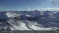 Archived image Webcam Valluga mountain in St. Anton 12:00