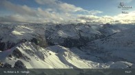 Archiv Foto Webcam St. Anton: Ausblick Valluga 14:00