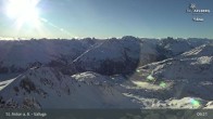 Archiv Foto Webcam St. Anton: Ausblick Valluga 08:00