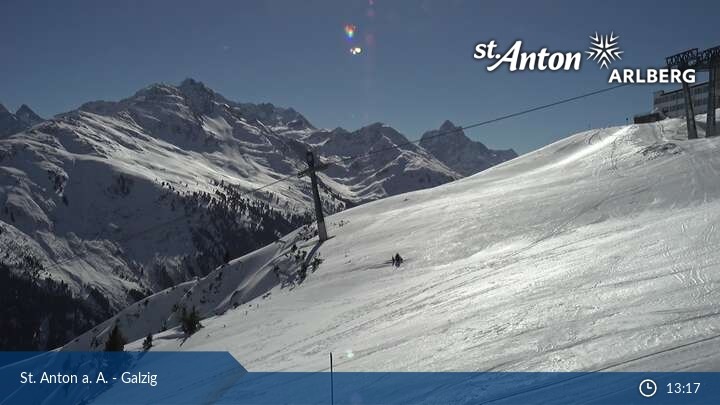 Webcam St. Anton Am Arlberg - Galzig Bergstation • St.Anton Am Arlberg ...