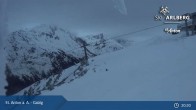 Archived image Webcam Galzig Mountain (St. Anton) 20:00