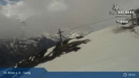 Archiv Foto Webcam St. Anton am Arlberg - Galzig Bergstation 08:00