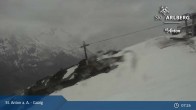 Archiv Foto Webcam St. Anton am Arlberg - Galzig Bergstation 06:00
