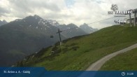 Archiv Foto Webcam St. Anton am Arlberg - Galzig Bergstation 10:00
