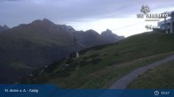 Archived image Webcam Galzig Mountain (St. Anton) 00:00