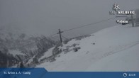 Archiv Foto Webcam St. Anton am Arlberg - Galzig Bergstation 12:00