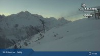 Archived image Webcam Galzig Mountain (St. Anton) 07:00