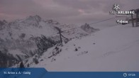 Archiv Foto Webcam St. Anton am Arlberg - Galzig Bergstation 06:00