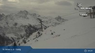 Archiv Foto Webcam St. Anton am Arlberg - Galzig Bergstation 08:00