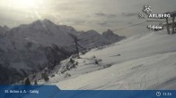 Archiv Foto Webcam St. Anton am Arlberg - Galzig Bergstation 10:00