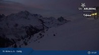 Archived image Webcam Galzig Mountain (St. Anton) 06:00