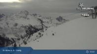 Archived image Webcam Galzig Mountain (St. Anton) 10:00