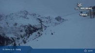 Archived image Webcam Galzig Mountain (St. Anton) 16:00