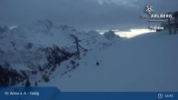 Archived image Webcam Galzig Mountain (St. Anton) 02:00