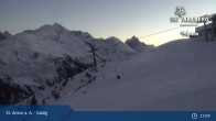 Archiv Foto Webcam St. Anton am Arlberg - Galzig Bergstation 02:00