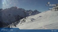 Archived image Webcam Galzig Mountain (St. Anton) 10:00