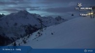 Archived image Webcam Galzig Mountain (St. Anton) 06:00