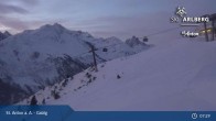 Archiv Foto Webcam St. Anton am Arlberg - Galzig Bergstation 06:00