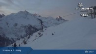 Archiv Foto Webcam St. Anton am Arlberg - Galzig Bergstation 07:00