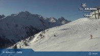 Archived image Webcam Galzig Mountain (St. Anton) 08:00