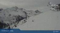 Archiv Foto Webcam St. Anton am Arlberg - Galzig Bergstation 08:00