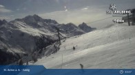 Archiv Foto Webcam St. Anton am Arlberg - Galzig Bergstation 12:00