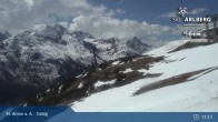 Archived image Webcam Galzig Mountain (St. Anton) 10:00