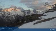 Archiv Foto Webcam St. Anton am Arlberg - Galzig Bergstation 20:00
