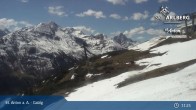 Archived image Webcam Galzig Mountain (St. Anton) 10:00