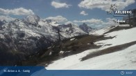 Archiv Foto Webcam St. Anton am Arlberg - Galzig Bergstation 12:00