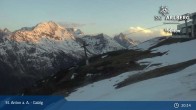 Archived image Webcam Galzig Mountain (St. Anton) 00:00