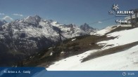 Archiv Foto Webcam St. Anton am Arlberg - Galzig Bergstation 10:00