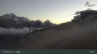 Archived image Webcam Galzig Mountain (St. Anton) 04:00