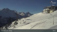 Archiv Foto Webcam St. Anton am Arlberg - Galzig Bergstation 08:00