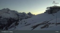Archived image Webcam Galzig Mountain (St. Anton) 04:00