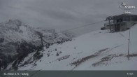 Archived image Webcam Galzig Mountain (St. Anton) 00:00