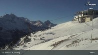 Archived image Webcam Galzig Mountain (St. Anton) 08:00