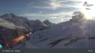 Archived image Webcam Galzig Mountain (St. Anton) 14:00