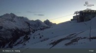 Archived image Webcam Galzig Mountain (St. Anton) 18:00