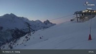 Archiv Foto Webcam St. Anton am Arlberg - Galzig Bergstation 06:00
