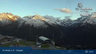 Archived image Webcam Gampen (Mountain Restaurant) 02:00