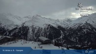 Archived image Webcam Gampen (Mountain Restaurant) 14:00