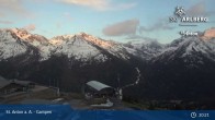 Archived image Webcam Gampen (Mountain Restaurant) 20:00