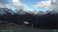 Archiv Foto Webcam Gampen Restaurant 18:00