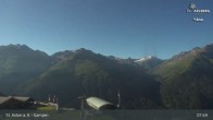 Archiv Foto Webcam Gampen Restaurant 07:00