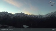 Archiv Foto Webcam Gampen Restaurant 06:00