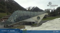 Archiv Foto Webcam Skicenter St. Anton am Arlberg 18:00