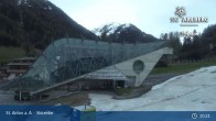 Archiv Foto Webcam Skicenter St. Anton am Arlberg 19:00